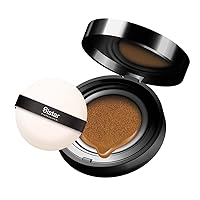 Sistar Skin Perfecting BB Cushion Full Coverage Long Lasting Natural Glow Foundation On The Go Case With Mirror (Medium)
