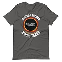 Iraan Texas Annular Solar Eclipse T-Shirt October 14, 2023 for The Total Best Time of Your Life