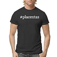 #Placentas - Hashtag Men's Adult Short Sleeve T-Shirt