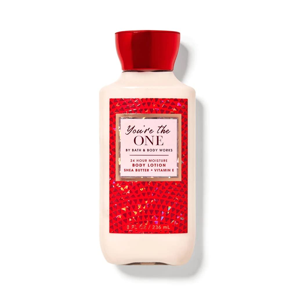 Bath and Body Works Body Care - You're the ONE - 24 Hour Moisture Body Lotion w/Shea Butter + Vitamin E - Full Size 8 fl oz