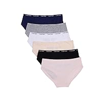 Calvin Klein Girls' Hipster Panty Underwear, Multipack