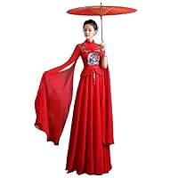Chinese Qipao Clothing Long Oversized Elegant Party Oriental Style Evening Dress for Women