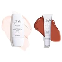 Julep Treat & Protect 24/7 Lip Treatment - Hydrating Lip Balm and Lip Sleeping Mask Act Natural Julep No Excuses SPF 40 Clear Facial Sunscreen Broad-Spectrum Safe for Sensitive and Acne Prone Skin