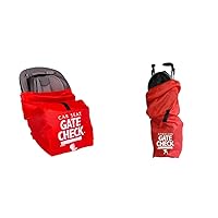 J.L. Childress Gate Check Bag-Air Travel Bag-Fits Convertible Car Seats & Gate Check Bag for Single Umbrella Strollers-Stroller Bag for Airplane-Gate Check Bag for Umbrella Strollers