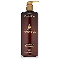 L'ANZA Keratin Healing Oil Lustrous Shampoo for Dry Damaged Hair, Moisture Shampoo Nourishes & Boosts Hair Shine & Strength, Sulfate Free, Cruelty Free Shampoo & Paraben Free Hair Care