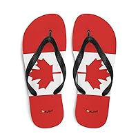 Canada Flag Flip Flop Unisex Canadian Sandal Slipper Thong