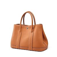 Genuine leather women's bag, shoulder cross-body tote bag, versatile garden bag, large handbag, shopping bag,