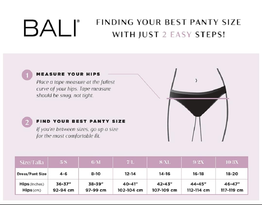 Bali One Smooth U Wireless Bra, Seamless No-Bulge Shapewear Bra, Pullover Bralette with No-Roll Underband and No-Dig Straps