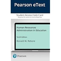 Human Resources Administration in Education -- Enhanced Pearson eText