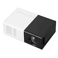 WiFi Portable Video Projector 1080P LED, Low Noise, Eye Protection, HDR Technology, Rich Interface, Compatible with WiFi Cell Phone, U Disk, DVD, External Speaker, Game Consoles