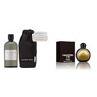 Geoffrey Beene Men's Cologne, Grey Flannel, Eau De Toilette EDT Splash, 8 Fl Oz. & HALSTON 1-12 for Men 4.2 oz Cologne Spray