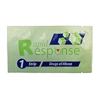 Fentanyl Test Strip for Liquid and Powder Substances - 100 Test Strips Box - Rapid Response 100 Count (Pack of 1)