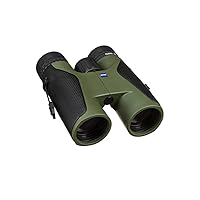 ZEISS Terra ED Binoculars 10x42 Waterproof, and Fast Focusing with Coated Glass for Optimal Clarity in All Weather Conditions for Bird Watching, Hunting, Sightseeing, Green