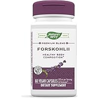 Forskohlii Standardized to Forskolin, Supports Healthy Body Composition*, 60 Vegan Capsules