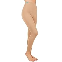 Summer time Lipedema, Lymphedema Support Slimming Lighter Weight Medium Compression Flat Knit Leggings