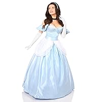 womens Top Drawer 6 Pc Fairytale Princess Corset Costume