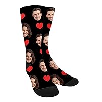 Custom Socks Personalized Socks with Picture Unisex Socks for Women, Men, Girls, Boys, Customized Socks Gifts…