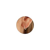 TINGN Gold Hoop Earrings for Women Trendy - 16K Gold Plated Hypoallergenic Earrings Chunky Gold Earrings for Women Dainty Lightweight Hoop Earrings for Women Gold Jewelry Gifts for Women Teen Girls