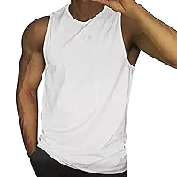 Men's Tank Top Undershirt Summer Solid Color Vest Fashion Casual Sleeveless T Shirt Vintage Vest Top
