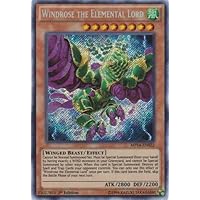 YU-GI-OH! - Windrose The Elemental Lord (MP14-EN022) - Mega Pack 2014 - 1st Edition - Secret Rare