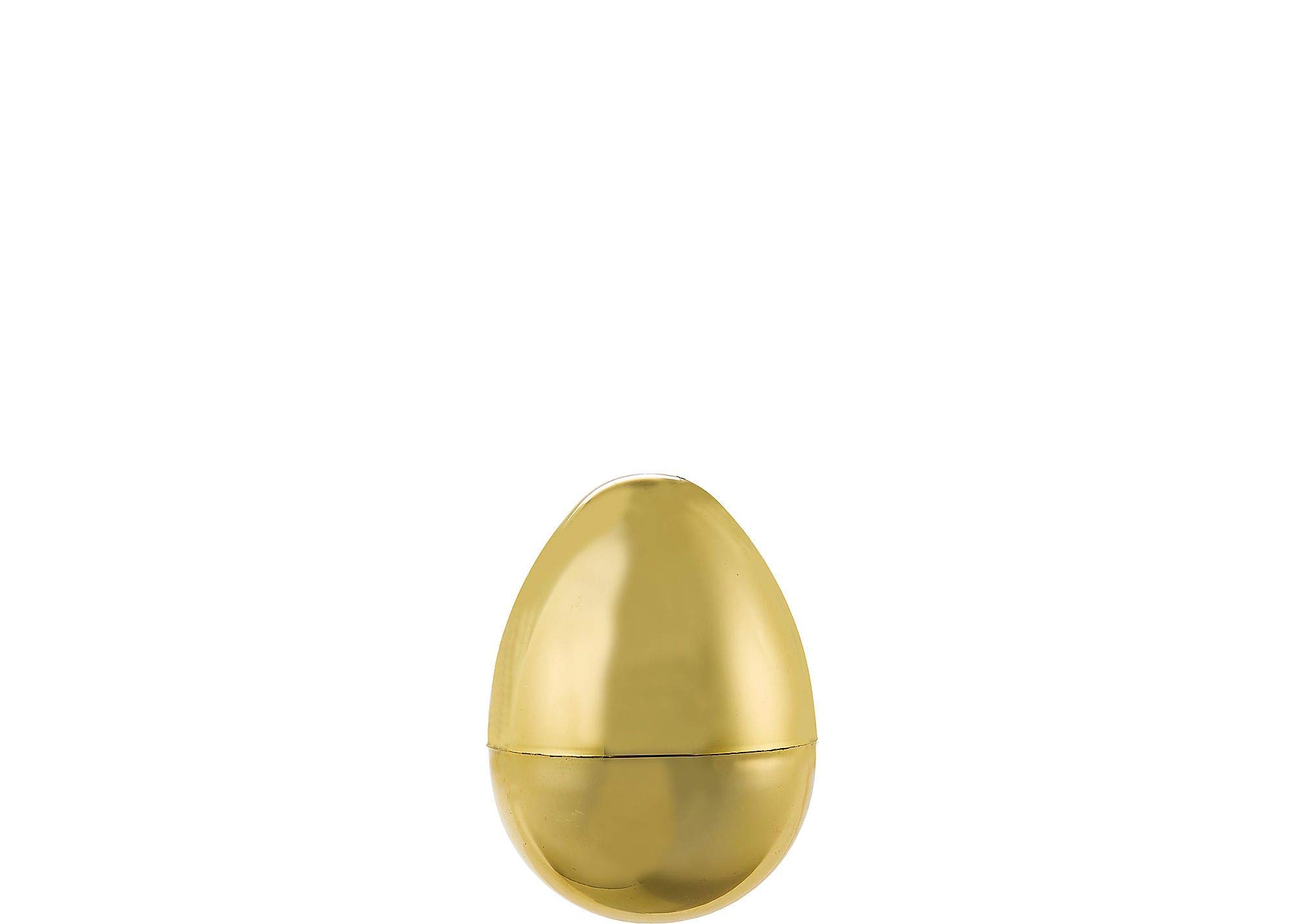 Amscan Golden Fillable Easter Egg - 4', 1 Pc for 48 months to 144 months