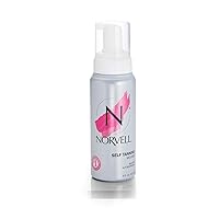 Norvell Sunless Self Tanner Mousse with Bronzer - Instant Natural Looking Bronzing Glow, 8 fl.oz.
