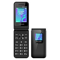 Flip Phone 4G LTE Volte Unlocked Compatible with T-Mobile Mint GSM Worldwide Maxwest Neo 4G Dual Nano Sim LTE Bluetooth (NOT VERIZON/Boost) Radio FM