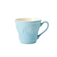 Simple European Style Live Joy Holiday Series Couple Mark Pair Cup Ceramic Cup Mug Cup Glass Simple Ceramic Cup Decorate (Color : Blue)