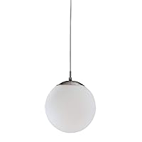 Eglo 85261A Rondo Pendant Hanging Light, Matte Nickel