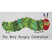 Andover The Very Hungry Caterpillar Giant 23 in. Panel White Fabric