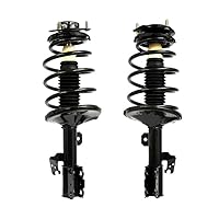 Front Pair Complete Strut Spring Assembly Compatible for 2002-2003 Camry - 171490 171491