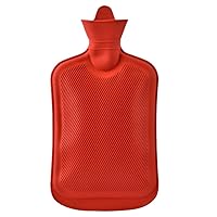 Hot Water Rubber Bottle bag for Pain Relief Therapy (Pack of 1) Red