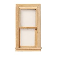 Melody Jane Dollhouse Traditional Non-Working Window Miniature Builders DIY 1:12 Scale