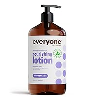 Everyone Lotion, Lavender and Aloe, 32 Fl Oz, 3 in1 hand,face,body