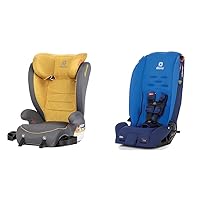 Diono Monterey 2XT Latch 2 in 1 High Back Booster Car Seat with Expandable Height & Radian 3R, 3-in-1 Convertible Car Seat, Rear Facing & Forward Facing, 10 Years 1 Car Seat, Slim Fit 3