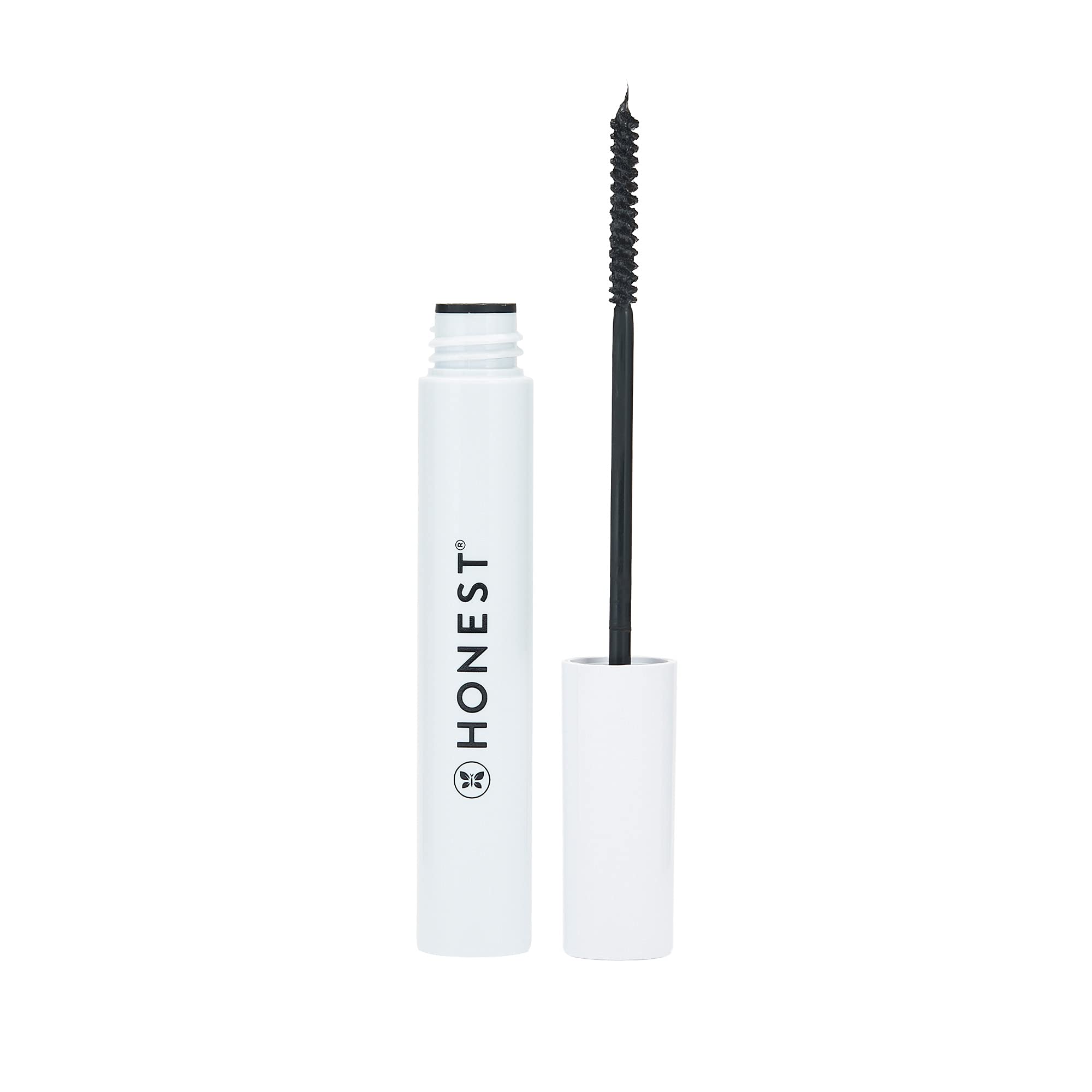Honest Beauty Honestly Healthy Lash Tint, Black with Castor Oil |Serum-Infused Lash Tint | EWG Certified + Ophthalmologist Tested + Cruelty Free | 0.27 fl.oz.