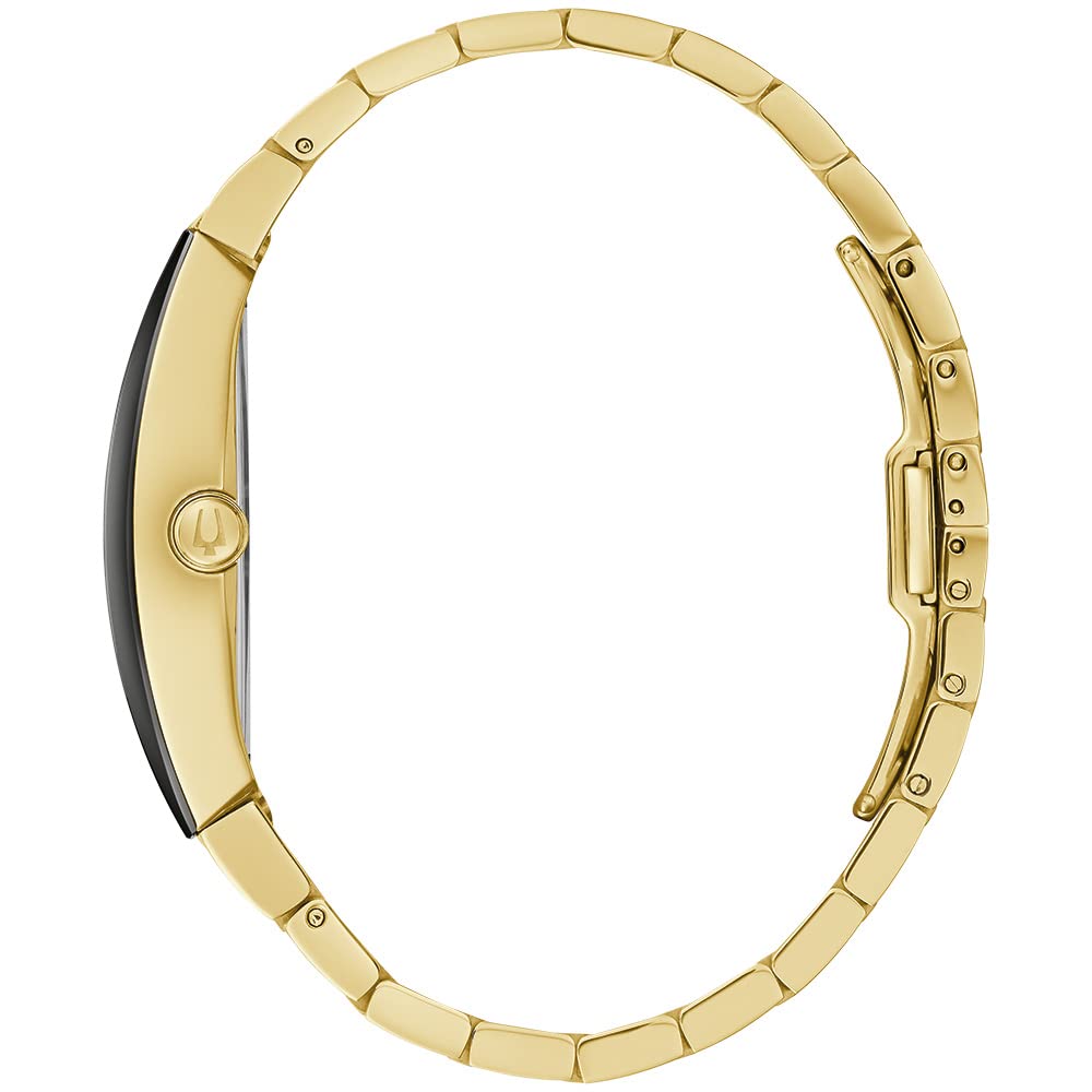 Bulova Men's Large Gemini Futuro Gold-Tone Stainless Steel Bracelet Watch | 40mm | 97A164