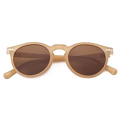 Mua Gleyemor Vintage Polarized Sunglasses for Men Round Sunglasses UV400  Protection Retro Hand-crafted Acetate Frame trên  Mỹ chính hãng 2024