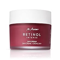 M. Asam RETINOL INTENSE 24h Cream - nourishing face cream for effective wrinkle smoothing & against signs of aging with retinol, hyaluronic acid & shea butter, vegan anti-aging facial care, 3.38 Fl Oz