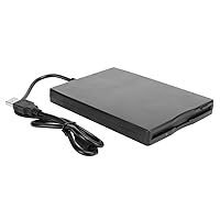 Cuifati Portable USB Floppy Drive for 1.44m 3.5in MF2 HD Floppy Disk 3.5 Inch Card Reader Ultra-Thin Without External Power Supply for Windows 10,7,Vista,8,XP,ME,2000,SE,98(Floppy Disk Not Included)