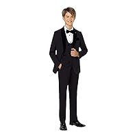 Boys' Three Pieces Suit Shawl Lapel Single Breasted Set for Party