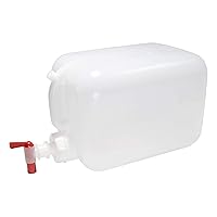 North Mountain Supply 5 Gallon Vented Plastic Hedpak/Carboy - With Cap & Faucet