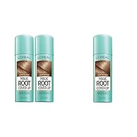 Hair Color Root Cover Up Hair Dye Dark Blonde 2 Ounce & L'Oreal Paris Magic Root Cover Up Gray Concealer Spray Dark Blonde 2 oz.