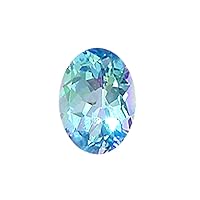 7.24-7.74 Cts of 14x10 mm AAA Oval Cassiopeia Topaz (1 pc) Loose Gemstone