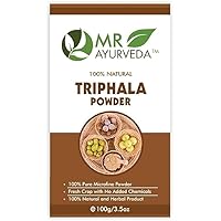 Ment Triphala Powder | Triphala Powder Organic | Triphala Powder for Hair | Triphala Powder for Face | Triphala Powder for Skin | No Added Chemicals, 100 Grams