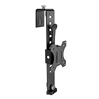 Mount-It! Cubicle Monitor Mount Hanger Attachment, Hanging Height Adjustable VESA Bracket for a 17