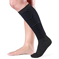 30-40 Mmhg Compreflex Lite Below Knee W/10-15 Mmhg Socks; Low Stretch; Xl Tall;Black SIGVARIS