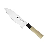 Mercer Culinary Asian Collection Santoku Knife with NSF Handle, 7-Inch