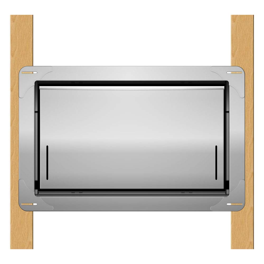 Smart Vent Insulated Foundation Flood Vent - Wood Wall Model, FEMA Compliant and ICC-ES Certified Model 1540-570 (Stainless Steel)