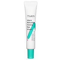 TIAM Vita A Bakuchiol Firming Eye Cream for Wrinkles, Anti-Aging, Dark Circles, and Puffiness, Fragrance-Free Under-Eye Treatment, 1.01 FL.OZ. / 30ml